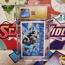 CGC 10 Pristine N Joker Playing Card Black Kyurem Deck - Pokemon - SHIPS FAST - Image 2
