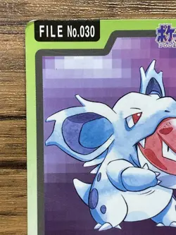 Pokemon Carddass Card Nidorina File No.30 Bandai Pocket Monsters 1997 Japan - Image 3