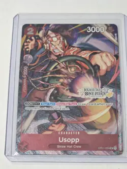 Usopp OP01-004 (Treasure Cup) OP01-004 One Piece Promotion Cards Foil - Image 1