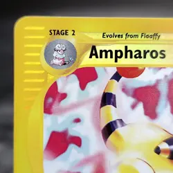 Ampharos Expedition Reverse Holo 34/165 Pokemon WOTC e-Reader Card 2002 NM⚡ - Image 1