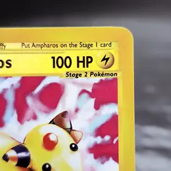Ampharos Expedition Reverse Holo 34/165 Pokemon WOTC e-Reader Card 2002 NM⚡ - Image 3