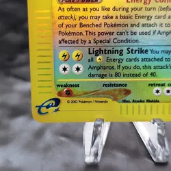 Ampharos Expedition Reverse Holo 34/165 Pokemon WOTC e-Reader Card 2002 NM⚡ - Image 5