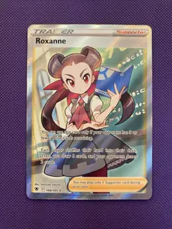 Pokemon TCG Roxanne 188/189 Astral Radiance 🔥 SWSH Full Art NM Pokemon Card - Image 1