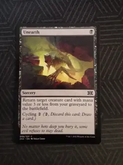 mtg unearth double masters 2022 - Image 1