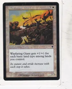 MTG: Invasion: Foil: Wandering Giant - Image 1