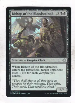 Magic: MTG: Ixalan: Foil: Bishop of the Bloodstained - Image 1