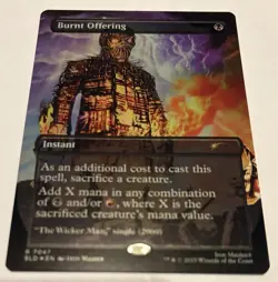 🌟 Burnt Offering FOIL Secret Lair Iron Maiden 🎸 Album Art MTG BONUS 🌟 - Image 1