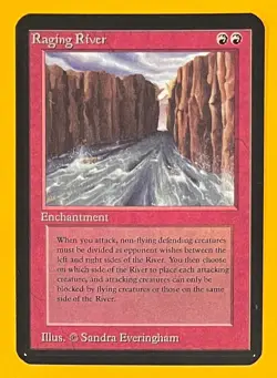 MTG RAGING RIVER Alpha (OldManMTG 012-337) - Image 1
