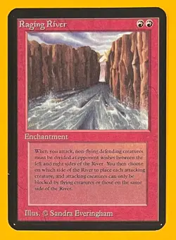 MTG RAGING RIVER Alpha (OldManMTG 012-338) - Image 1
