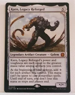 MTG Karn Legacy Reforged Normal MOM: The Aftermath Near Mint - Image 1