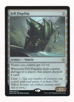 Magic: MTG: Ixalan: Foil: Fell Flagship - Image 1