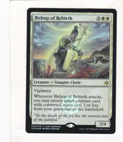 Magic: MTG: Ixalan: Foil: Bishop of Rebirth (Ixalan Draft Weekend) - Image 1