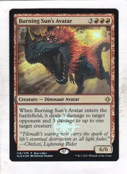 Magic: MTG: Ixalan: Foil: Burning Sun's Avatar - (Buy-a-Box) - Image 1