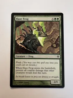Haze Frog - MTG Rise of the Eldrazi - NM - Image 1