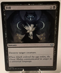 MTG - Bloomburrow - Fell - #0095 - Playset x4 - Near Mint - Image 1