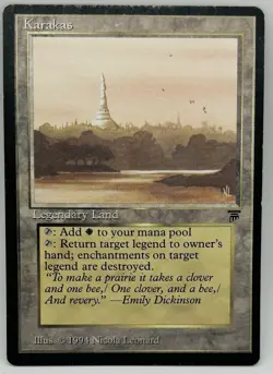 MTG Karakas Legends Regular Vintage Commander Magic The Gathering *SEE PICS* - Image 1