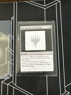 May The Mana Be With You GenCon 2025 Unknown Event Playtest MTG Magic Star Wars - Image 1