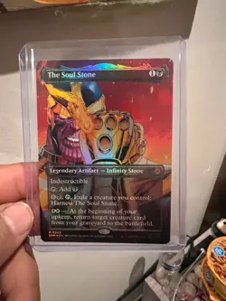 The Soul Stone (Borderless) Marvel's Spider-Man Foil - Image 2