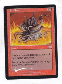 Magic: MTG: Judgment: Foil: Swelter - Image 1