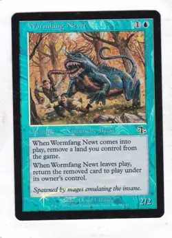 Magic: MTG: Judgment: Foil: Wormfang Newt - Image 1