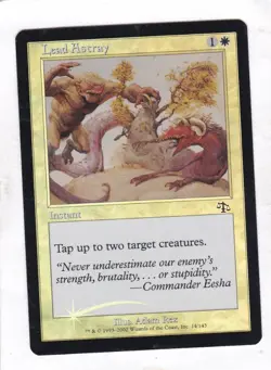 Magic: MTG: Judgment: Foil: Lead Astray - Image 1