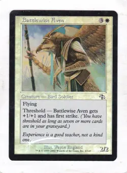 Magic: MTG: Judgment: Foil: Battlewise Aven - Image 1