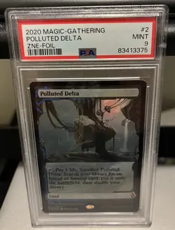 2020 MTG ZNE Polluted Delta #2 Foil PSA 9 - Image 1