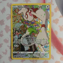 Pokemon TCG Smeargle TG10/TG30 Silver Tempest Ultra Rare 2022 NM - Image 1