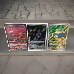 Pokemon 151 Promos- UPC Mew, Mewtwo, ETB Snorlax Set! - Image 3