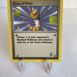 Pokemon TCG Gust of Wind Base Set 2 120/130 Regular Unlimited Common- Near Mint - Image 3