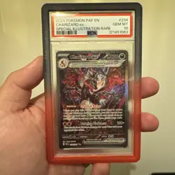 PSA 10 Pokemon Charizard EX 234/091 Special Illustration Rare Paldean Fates - Image 1