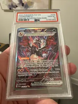 PSA 10 Pokemon Charizard EX 234/091 Special Illustration Rare Paldean Fates - Image 3