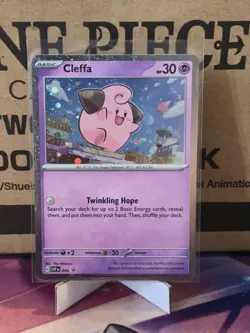 Cleffa 095 Cosmos Holo SV Scarlet & Violet Black Star Promo Pokemon NM - Image 1