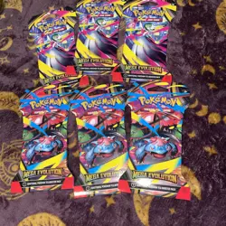 Pokemon Mega Evolution Sleeved Booster Pack SEALED - Image 1