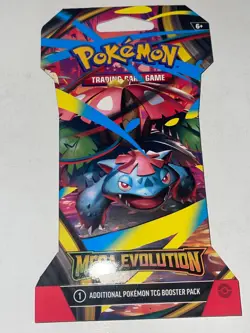 Pokemon Mega Evolution Sleeved Booster Pack SEALED - Image 2