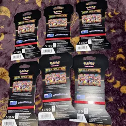 Pokemon Mega Evolution Sleeved Booster Pack SEALED - Image 4