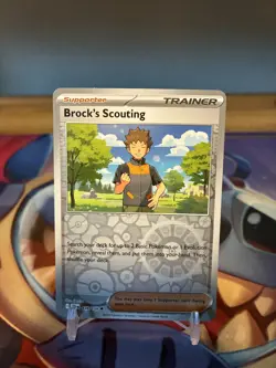 Pokemon Journey Together - Brock's Scouting - 146/159 - Reverse Holo Sv09 - Image 1