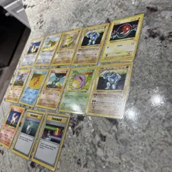 Lot Of 13 Shadowless Pokemon Base Set WOTC NM 1999 - Image 2