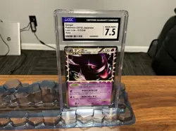 Pokemon CGC 7.5 Gengar Holo 2010 015/040 Lost Link Japanese - Image 1