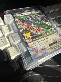 M Rayquaza EX Celebrations 2021 Holo 76/108 25th Anniversary Pokemon TCG RARE - Image 2