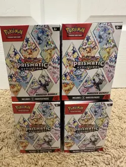 Lot of 20 - Pokemon TCG Prismatic Evolutions Booster Bundle NEW SEALED - Image 1