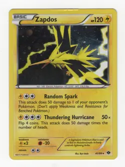 2012Pokemon Articuno 27 Zapdos 41 Moltres 14/99 Next Destinies Holo MP See Desc - Image 2