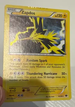 2012Pokemon Articuno 27 Zapdos 41 Moltres 14/99 Next Destinies Holo MP See Desc - Image 4
