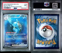 Pokemon TCG Blastoise EX Scarlet & Violet 151 PSA 10 Gem Mint - Image 3