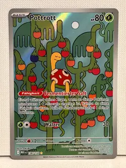 Pokemon Mega Entwicklung Art Rare Pottrott 136/132 Near Mint Deutsch - Image 1