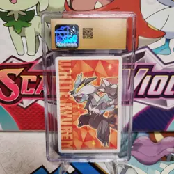 CGC 10 Pristine Braviary 7 of Spades - 2012 White 2 Kyurem Pokemon Poker Deck - Image 2