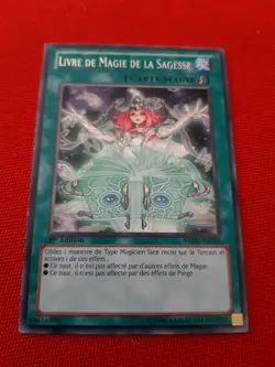 LIVRE DE MAGIE DE LA SAGESSE REDU-FR060 1ERE EDITION RARE CARTE YU-GI-OH! FR - Image 1