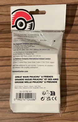 Great Wave Pikachu & Friends Card Sleeves (65 Sleeves) Pokemon TCG NEW & SEALED - Image 2