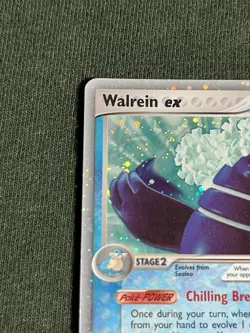 Walrein EX 99/108 Pokemon TCG Holo Card Power Keepers Set Light Played Condition - Image 5