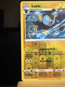 LUXIO - 47/163 Battle Styles NM - Reverse Holo Uncommon - Pokemon TCG Card - Image 2